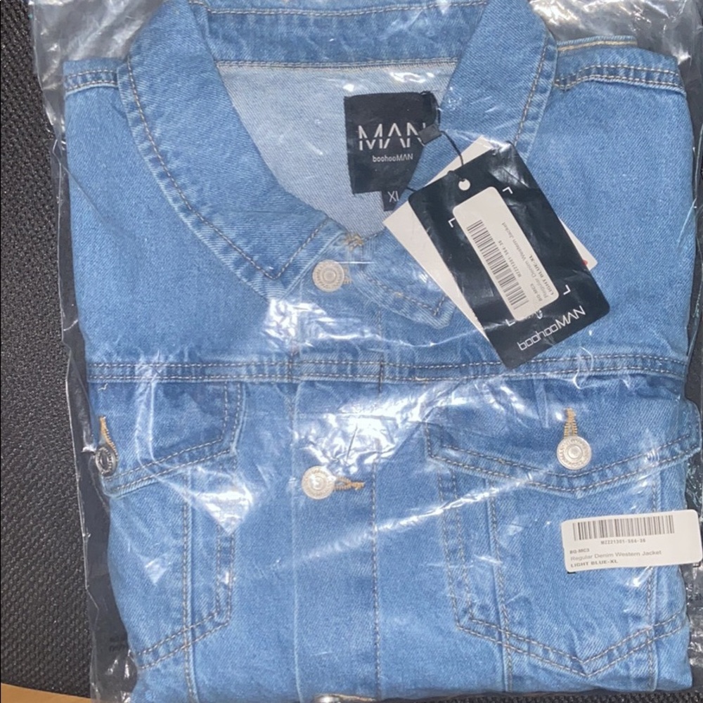 Western style Light Blue Denim Jacket